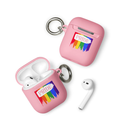 LGBTQ Pride Rubber Case for Apple AirPods - Pride Paint Pink AirPods Pride rubber-case-for-airpods-pink-airpods-front-64add0e4733a9 AirPods Case