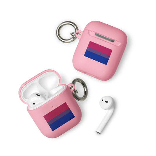 Bisexual Bi Pride Rubber Case for Apple AirPods Pink AirPods Bisexual rubber-case-for-airpods-pink-airpods-front-64add6dad2186 AirPods Case