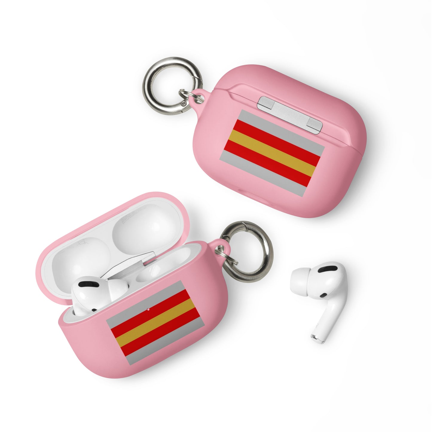 Proculsexual Pride Flag Rubber Case for Apple AirPods Pink AirPods Pro Proculsexual rubber-case-for-airpods-pink-airpods-pro-front-64adeb35909e3