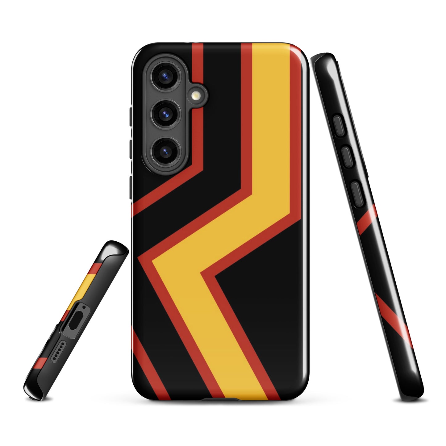 Rubber Latex Pride Flag Tough Cell Phone Case for Samsung Galaxy Samsung Galaxy S24 Plus rubber-latex-pride-flag-tough-cell-phone-case-for-samsung-galaxy-s24-plus-front