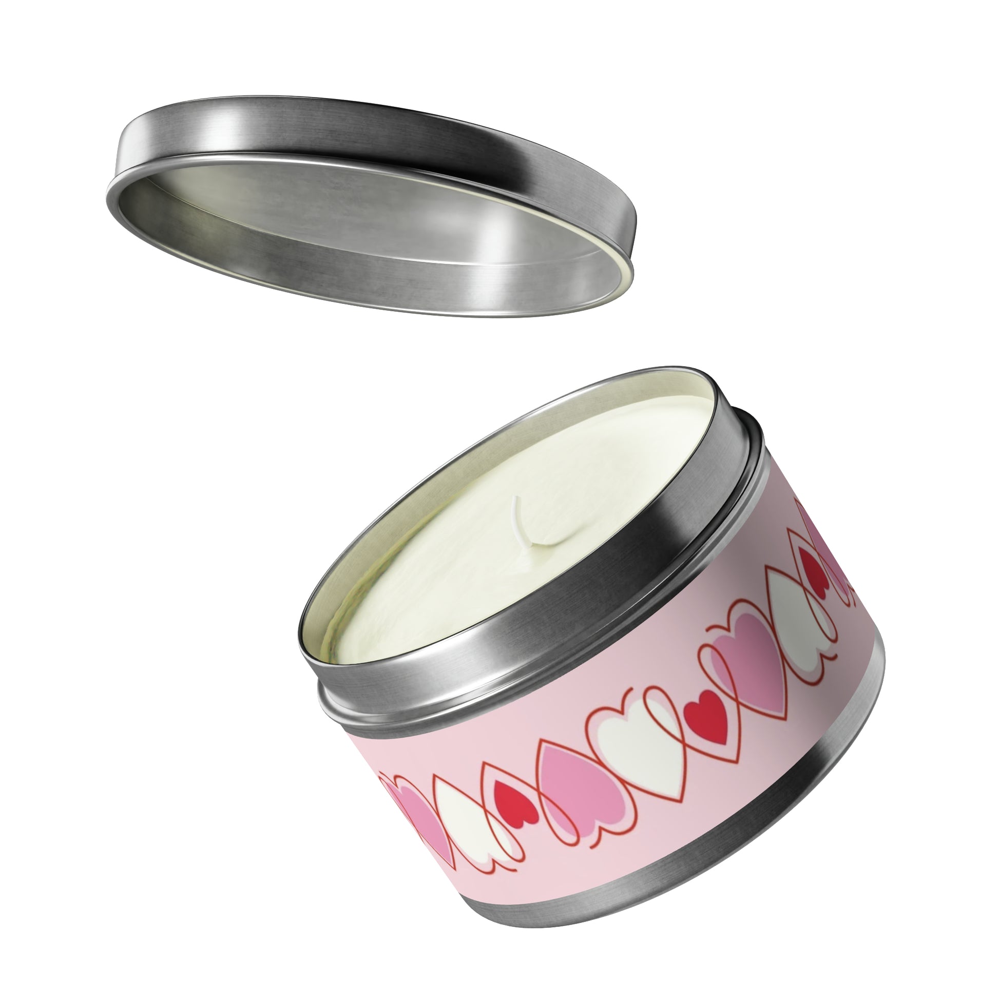Gift Tin Scented Candles Pink Red Hearts silver-gift-tin-scented-candles-pink-red-hearts-8oz-lifestyle