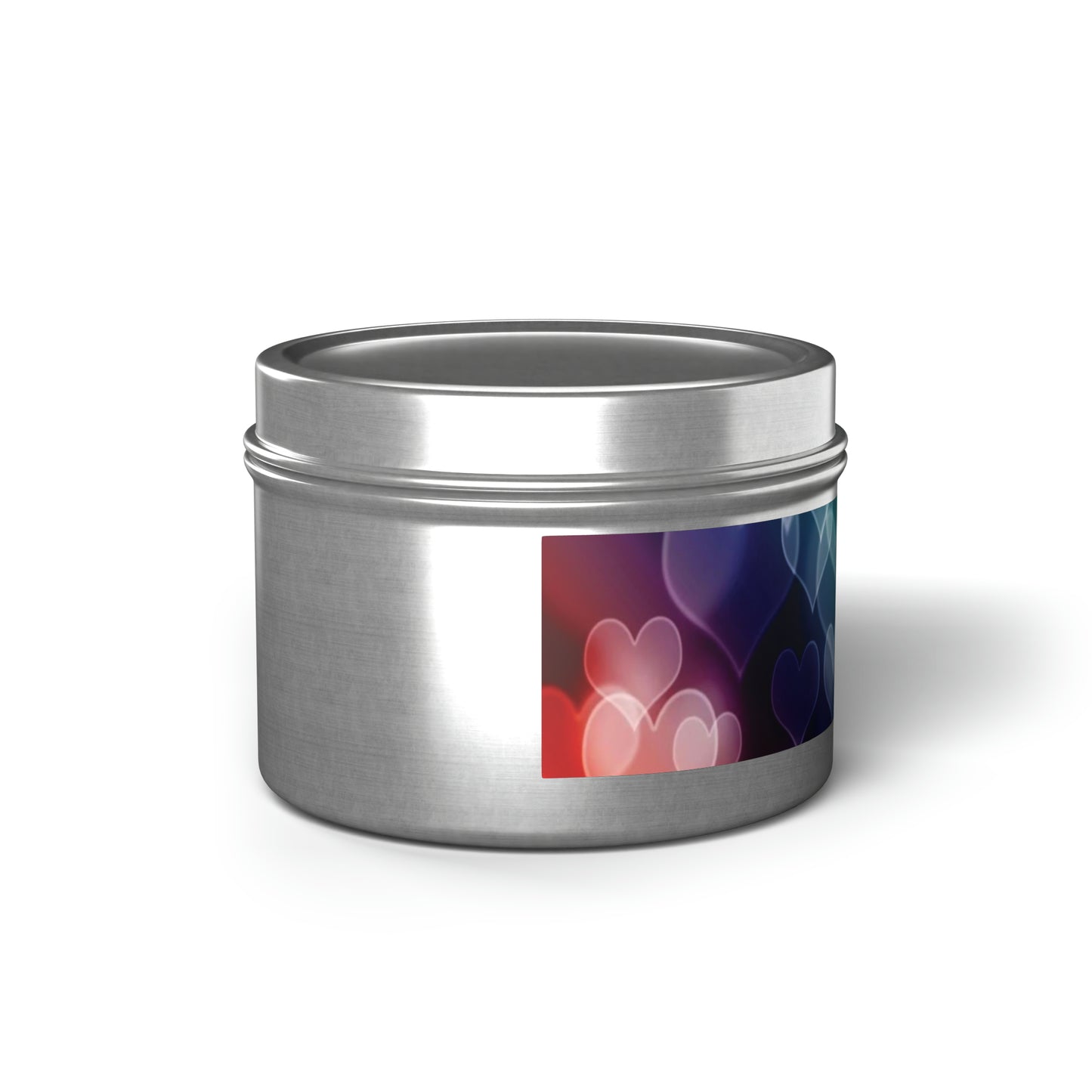 LGBTQ Pride Hearts Gift Scented Tin Candles silver-lgbtq-pride-hearts-gift-scented-tin-candles-4oz-right