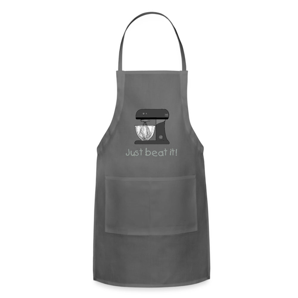 Just Beat It Apron Charcoal spod-1062886383-33-1