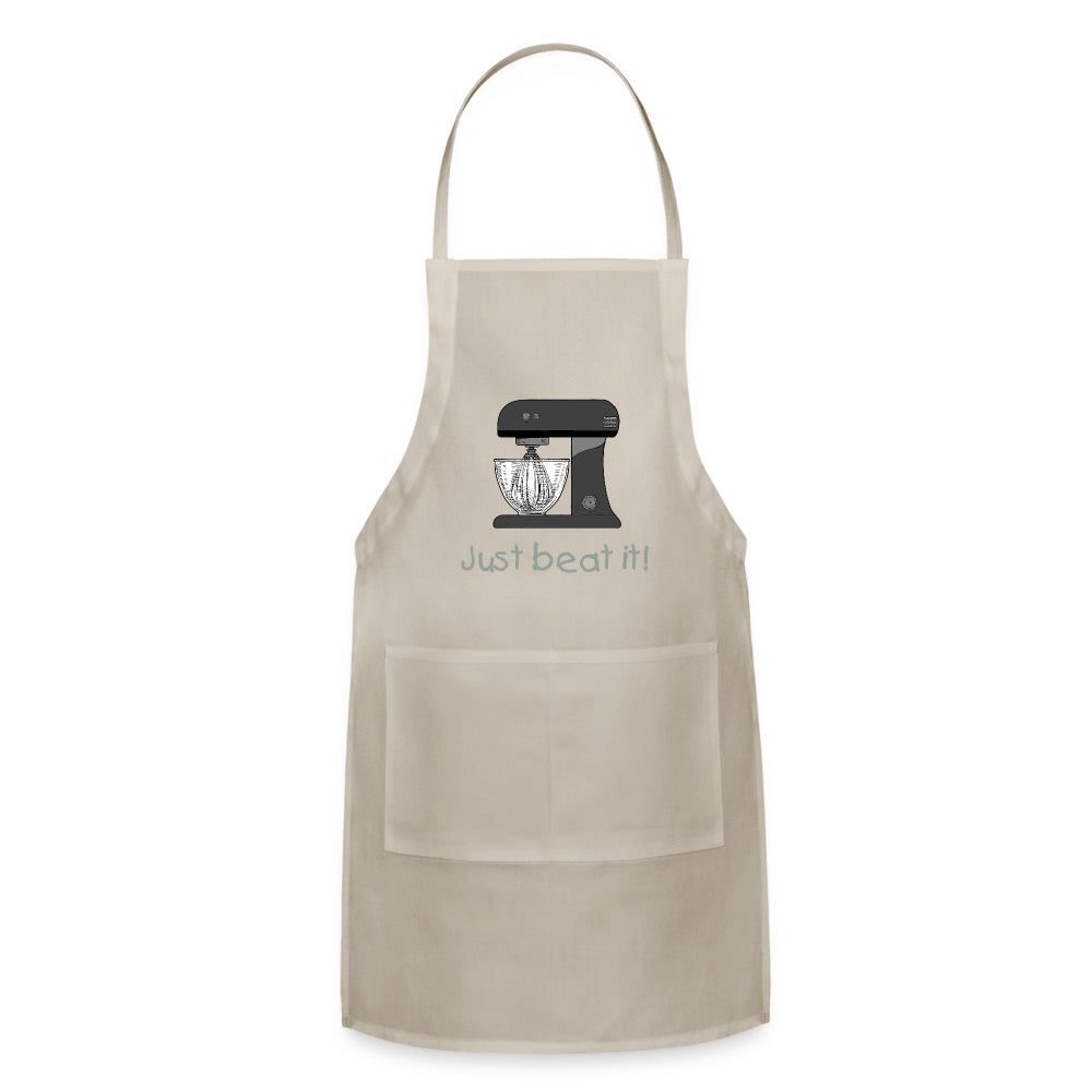 Just Beat It Apron Natural spod-1062886383-77-1