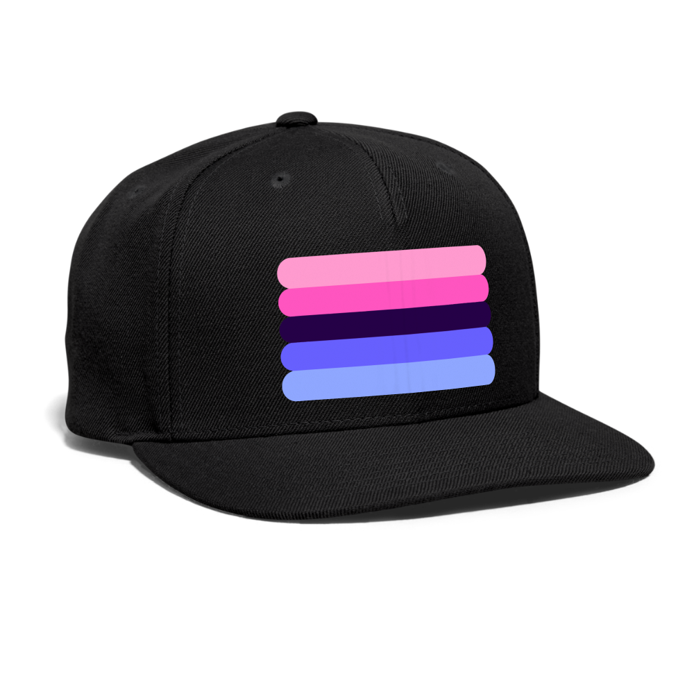 Omnisexual Pride Flag Rounded Snapback Baseball Cap spod-1066775233-2-1_bd3a6f68-5470-48f7-8336-2e103f8a5895