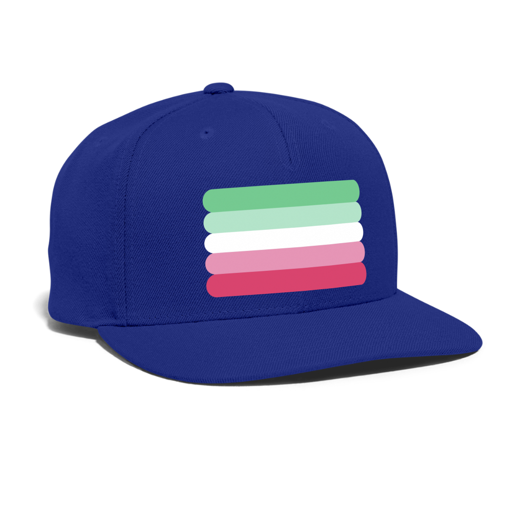 Abrosexual Pride Flag Rounded Snapback Baseball Cap spod-1066775456-317-1_a05fd6dd-b044-4c7e-9466-d043d11a9bb9