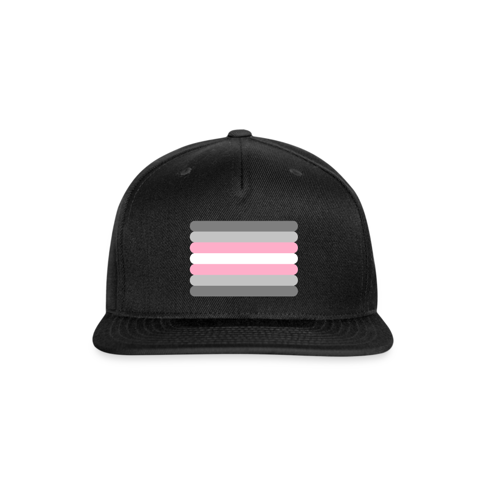 Demigirl Flag Rounded Snapback Baseball Cap black spod-1066776403-2-1_4eab629f-3f37-46d3-8d71-c878fc63f801