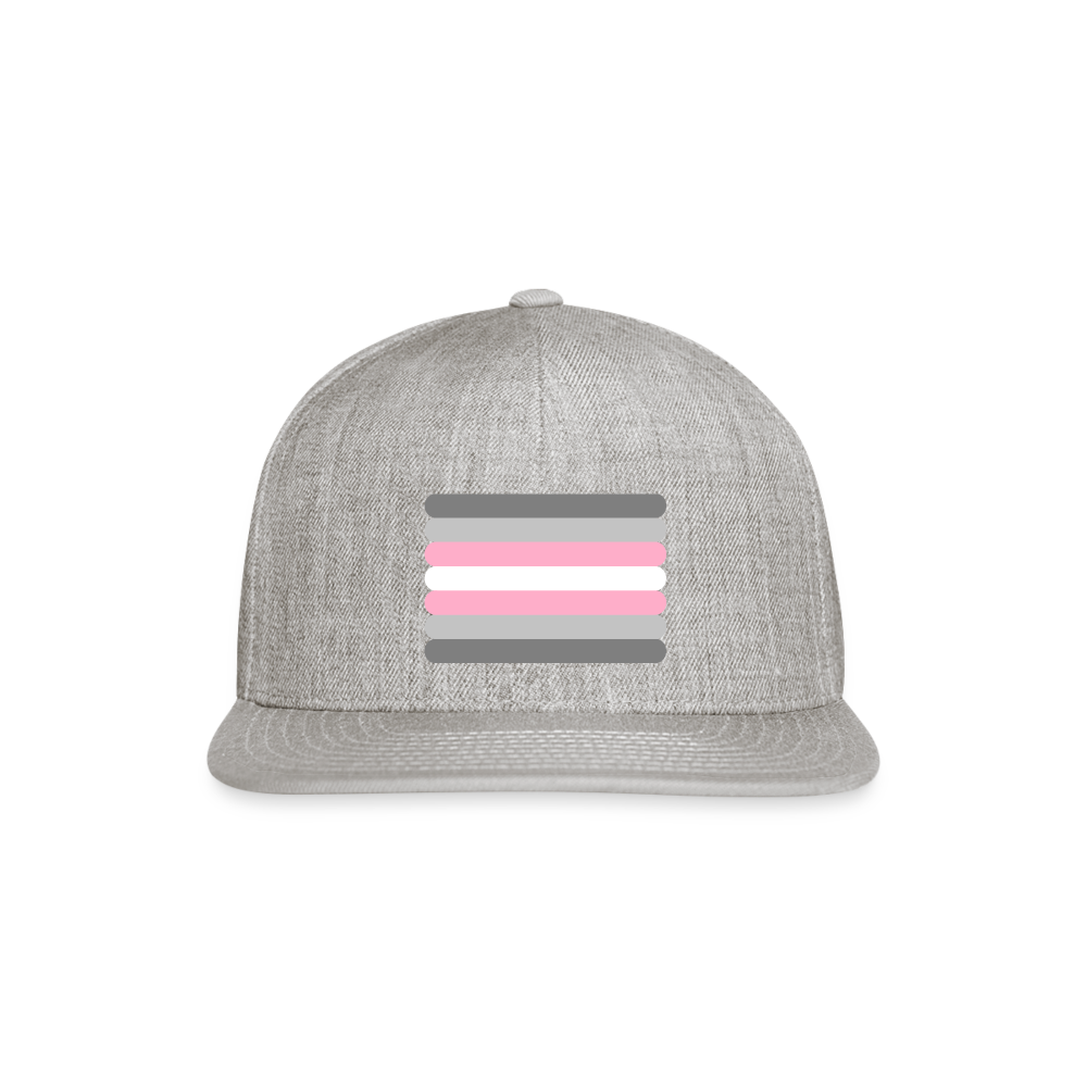 Demigirl Flag Rounded Snapback Baseball Cap spod-1066776403-231-1