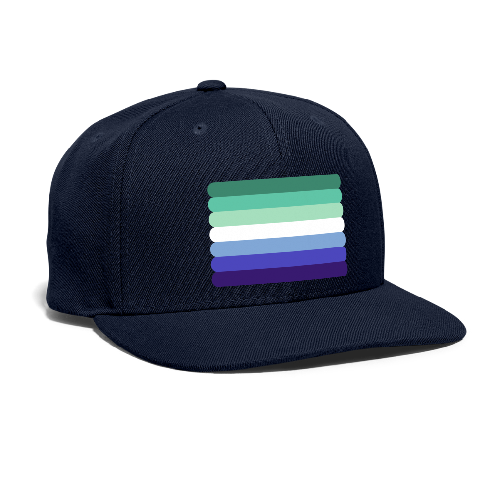 Gay MLM Vincian Flag Rounded Snapback Baseball Cap spod-1066776412-440-1