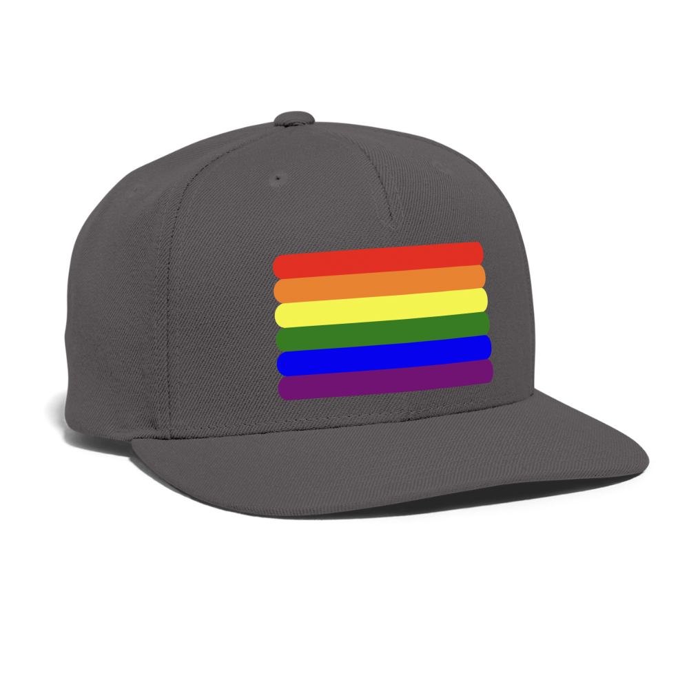 LGBTQ Pride Flag Rounded Snapback Baseball Cap spod-1066776557-984-1_ea2a8468-baf4-48bc-a1ba-4ab71d2ef38c