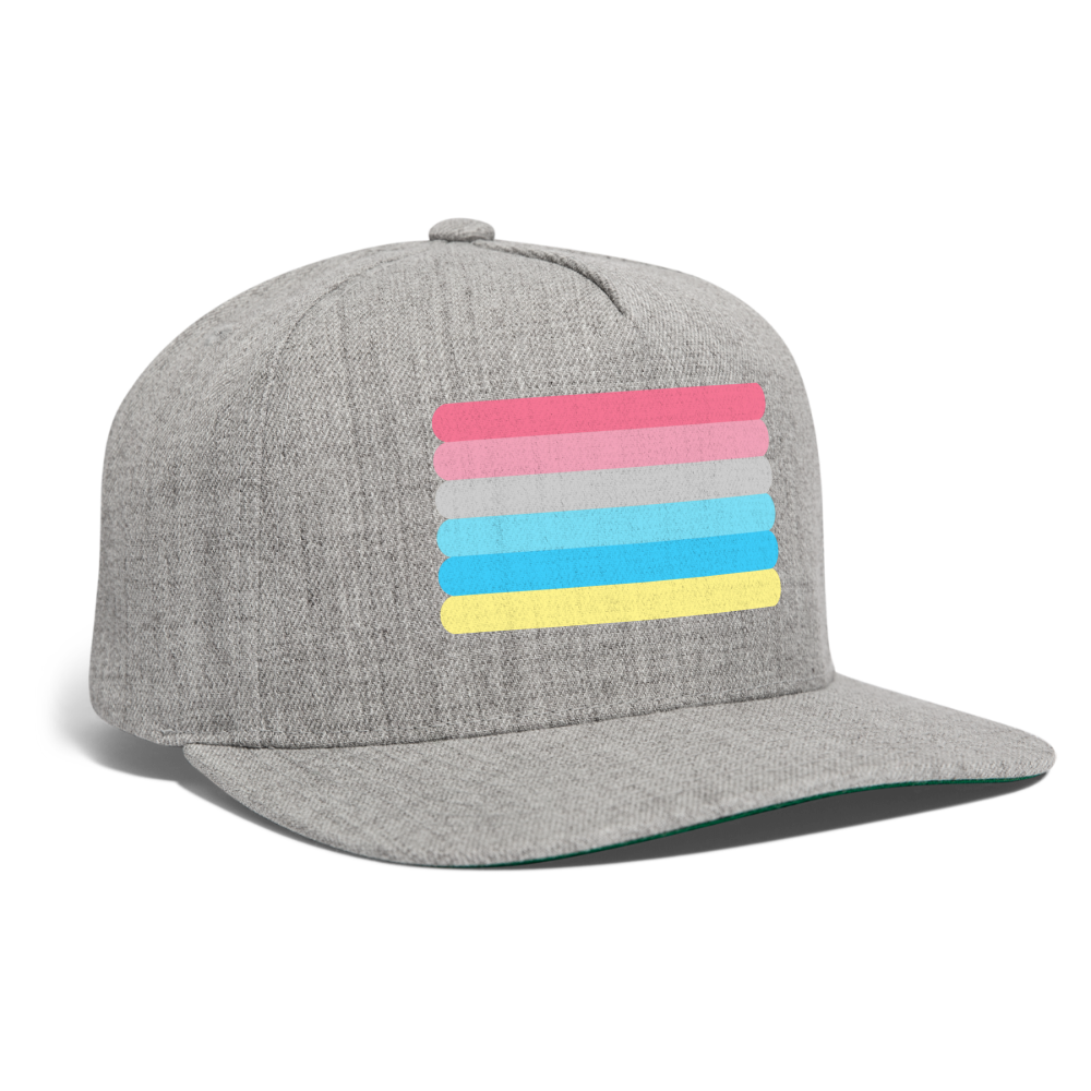 Genderflux Pride Flag Rounded Snapback Baseball Cap spod-1066776570-231-1_d8110652-3d77-47f6-984d-8f1fe4cceaf5