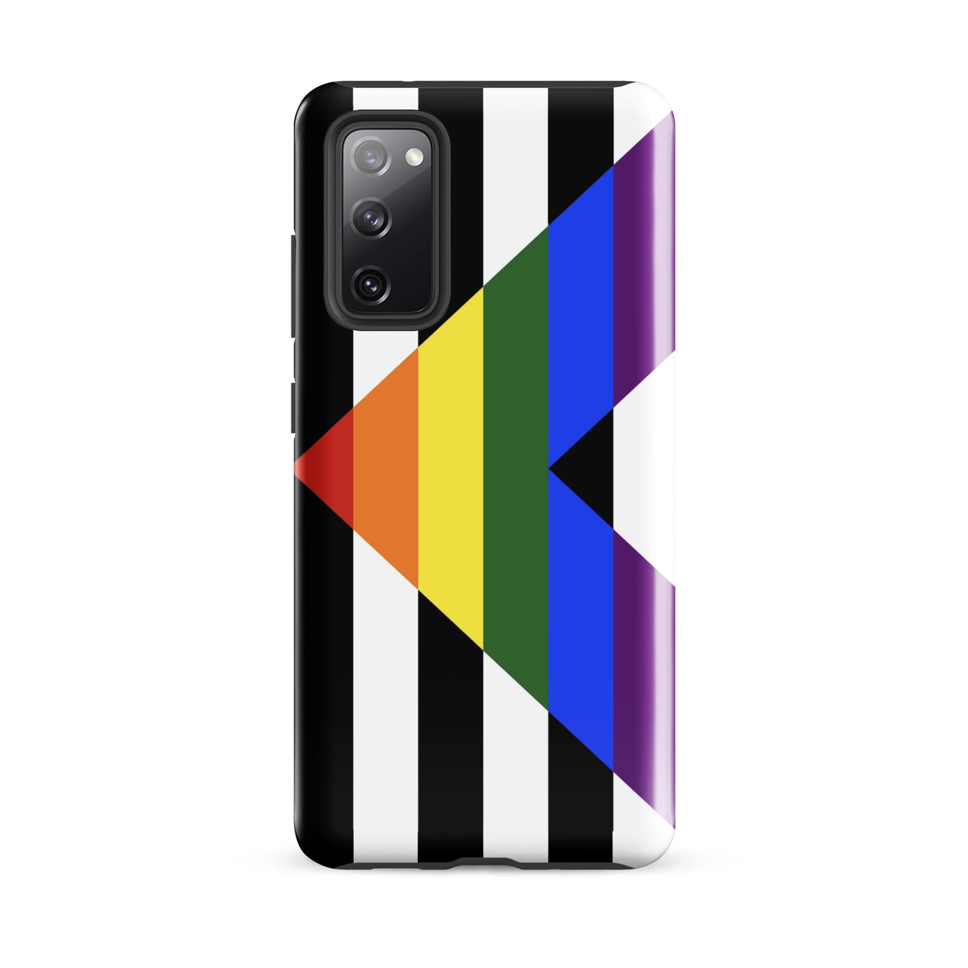 Straight Ally Pride Flag Tough Cell Phone Case for Samsung Galaxy Samsung Galaxy S20 FE Straight Ally straight-ally-pride-flag-tough-cell-phone-case-for-samsung-galaxy-s20-fe-front