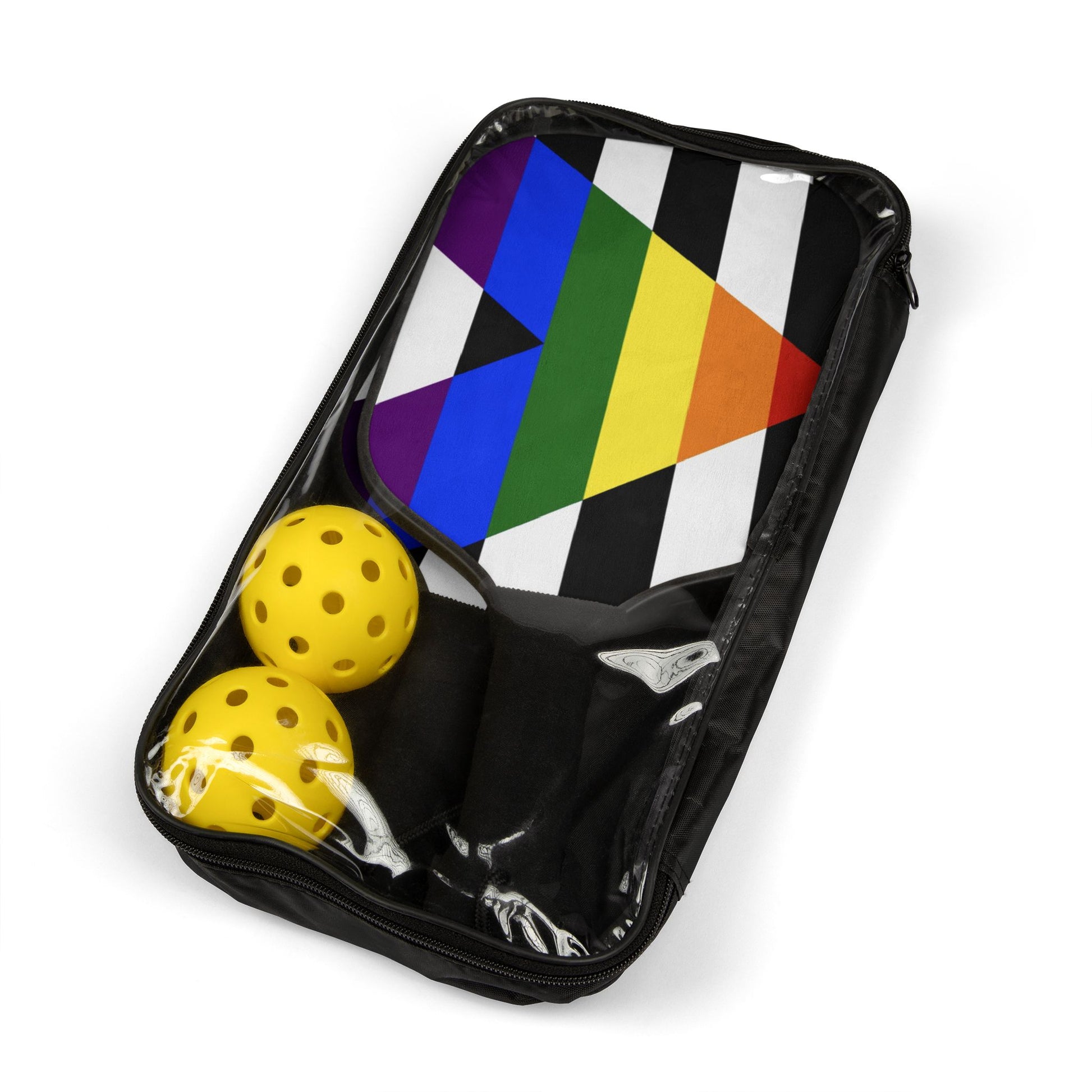 Straight Ally Pride Pickleball Paddle Set with Balls straight-ally-pride-pickleball-paddle-set-with-balls-package