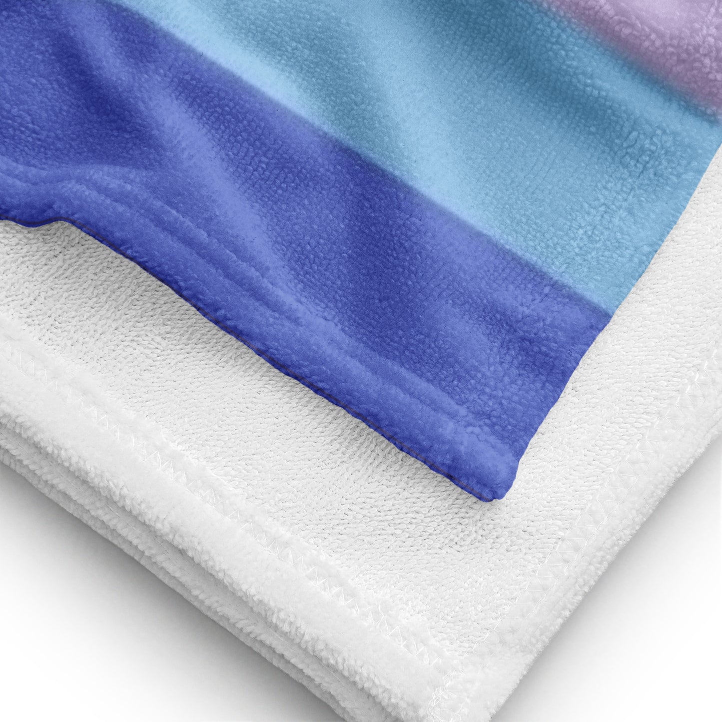 Bigender Pride Flag Beach Blanket Towel sublimated-towel-white-30x60-product-details-66185f013b33b