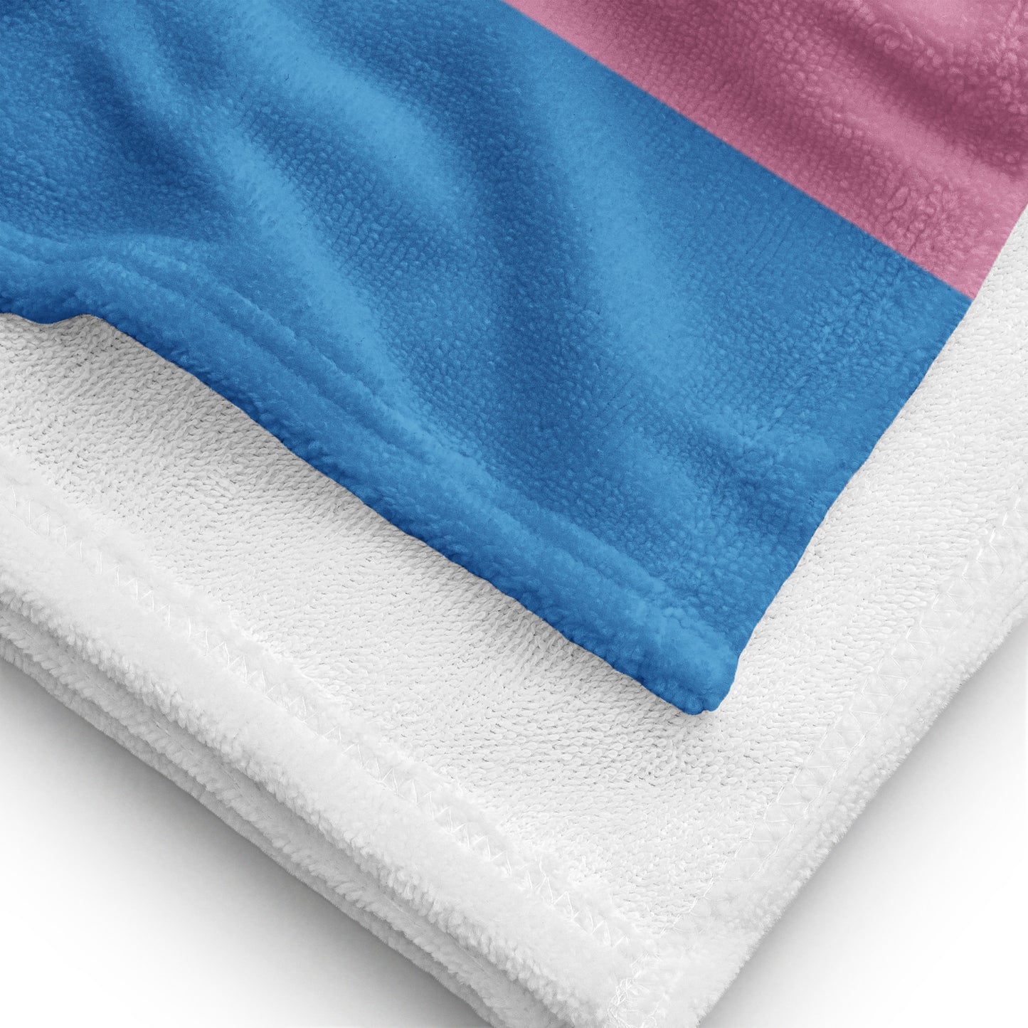 Transgender Trans Pride Flag Beach Blanket Towel sublimated-towel-white-30x60-product-details-661882eba92c5