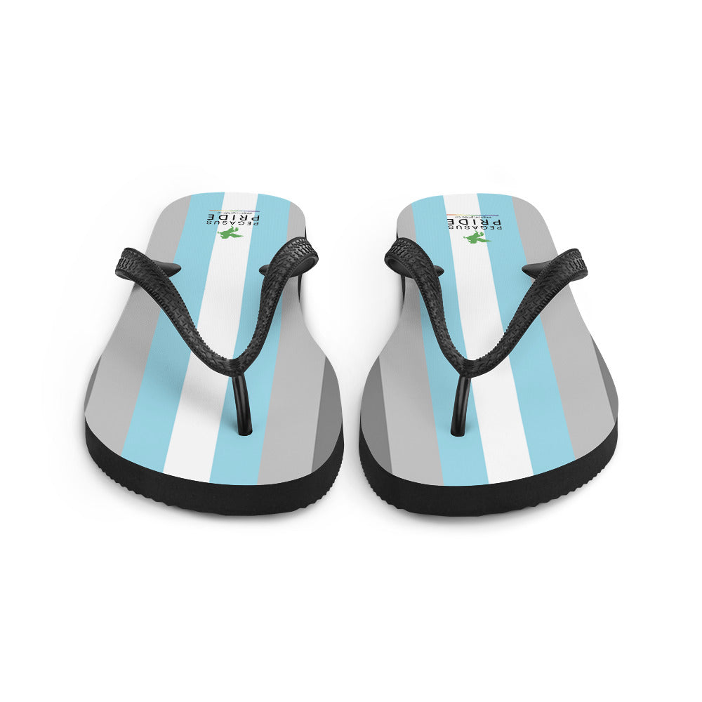 Demiboy Pride Flag Flip Flops sublimation-flip-flops-white-front-652ec953037e8