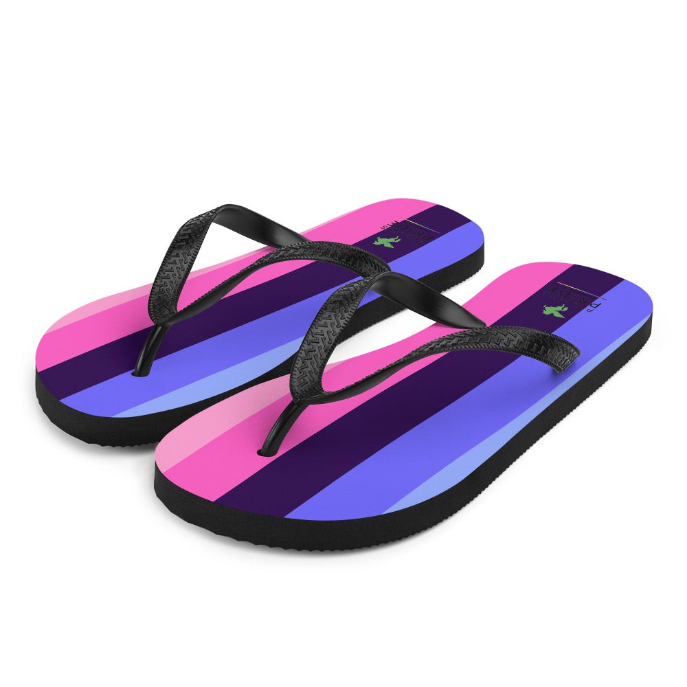 Omnisexual Pride Flag Flip-Flops Sandals Omnisexual sublimation-flip-flops-white-front-left-652eca062b4e9