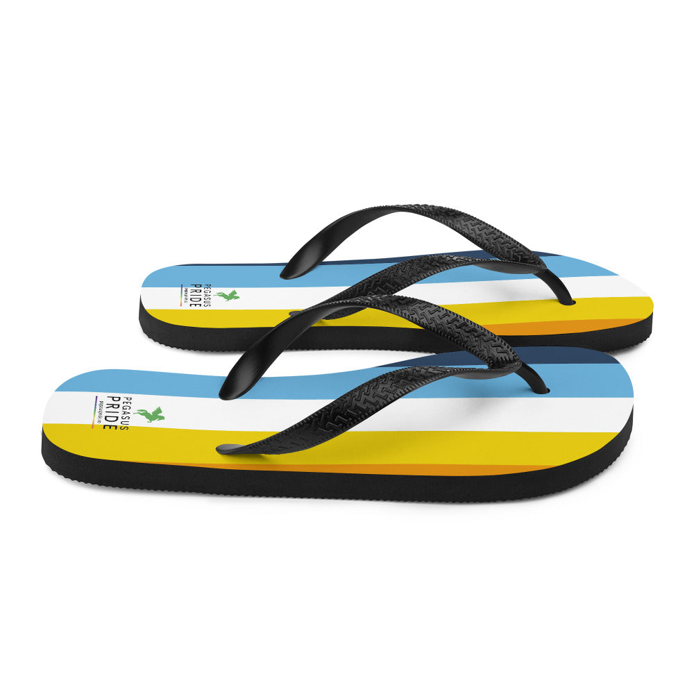 Aroace Pride Flag Flip-Flops Sandals sublimation-flip-flops-white-right-652ec8d13629d