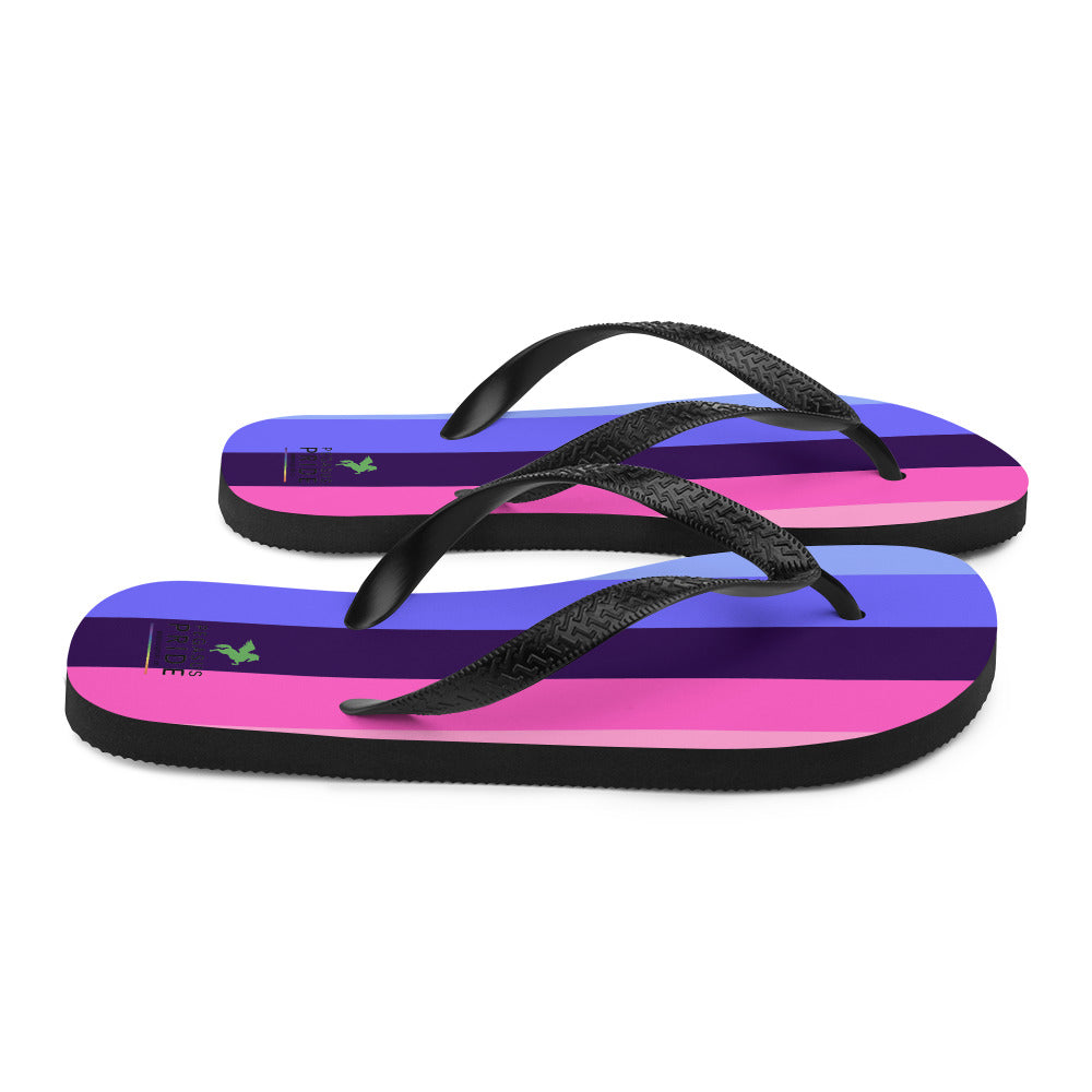 Omnisexual Pride Flag Flip-Flops Sandals sublimation-flip-flops-white-right-652eca062b73a