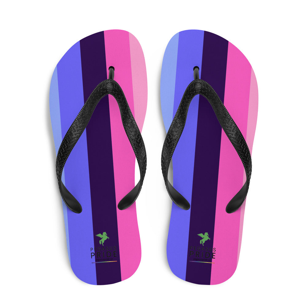 Omnisexual Pride Flag Flip-Flops Sandals sublimation-flip-flops-white-top-652eca062a7b8