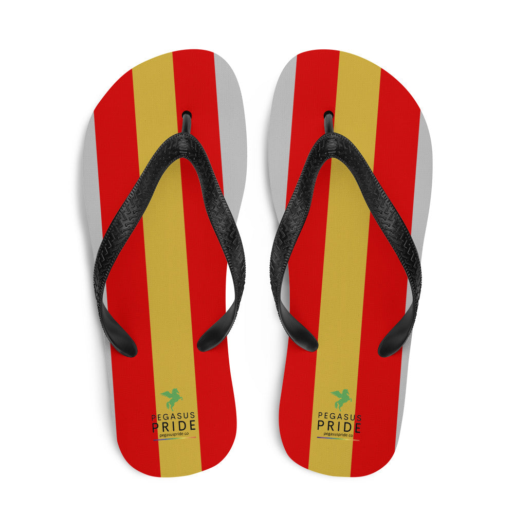 Proculsexual Pride Flag Flip-Flops sublimation-flip-flops-white-top-652eca64afca3