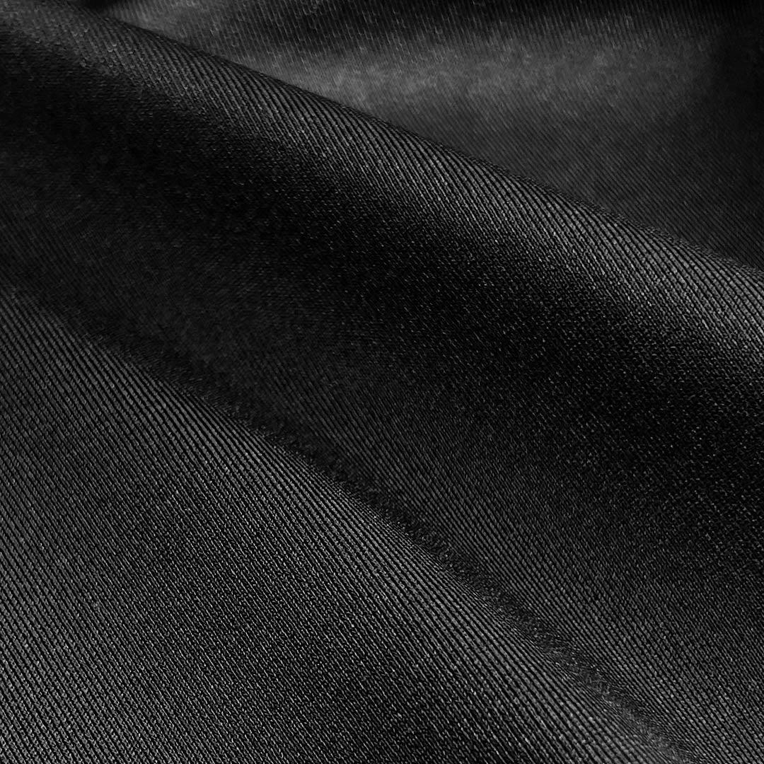 Close-up of black fabric texture