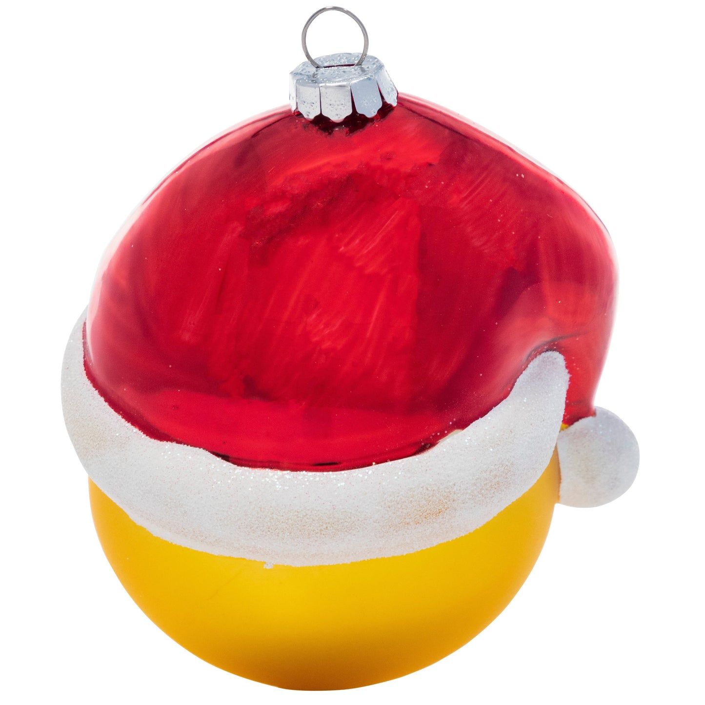 The Merry Cunning Linguist - Hand-Blown Glass Holiday Ornament the-merry-cunning-linguist-hand-blown-glass-holiday-christmas-ornament-back