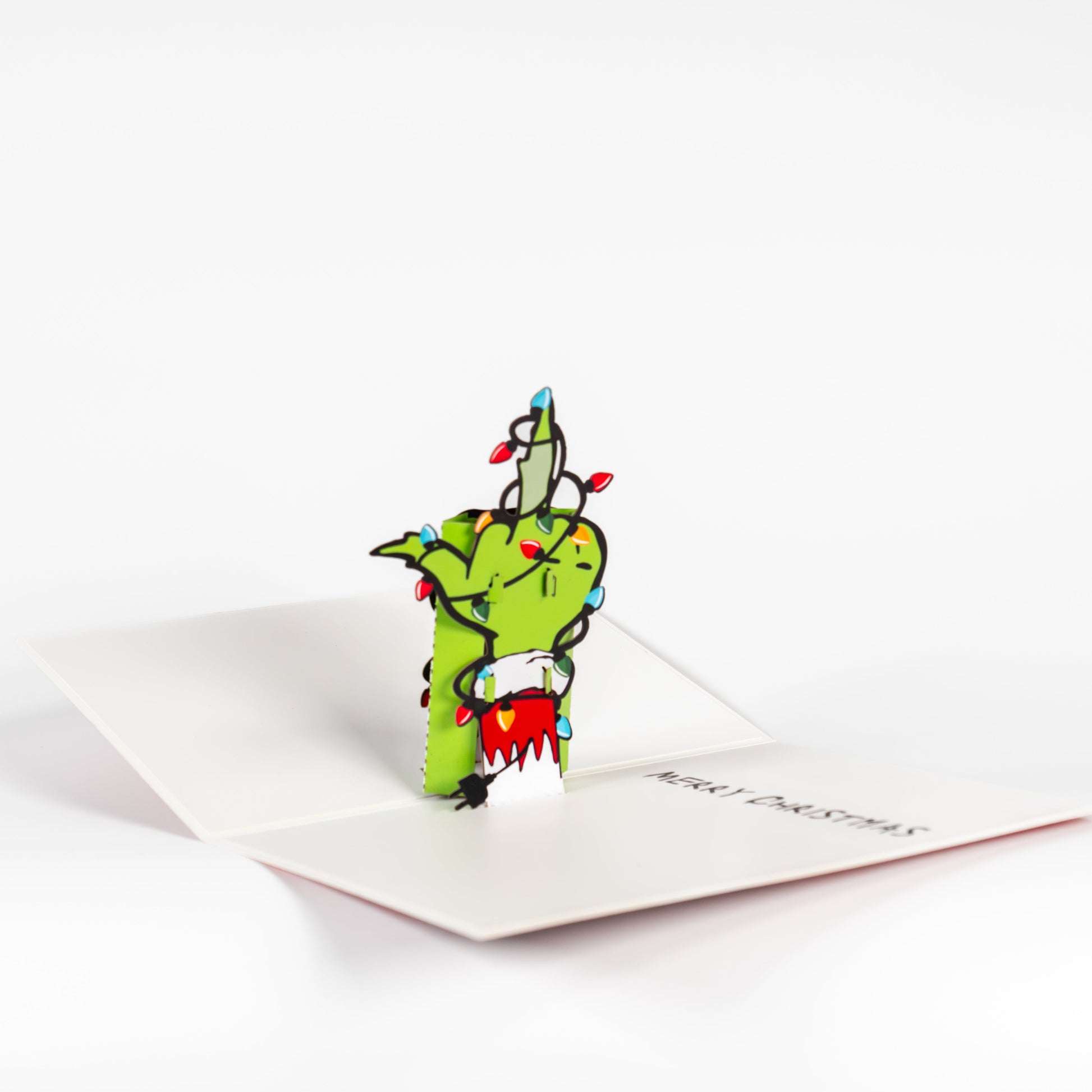 The Perfect Holiday Card - Grinch™ - Pop Up the-perfect-christmas-card-grinch-pop-up-3d-printed-open