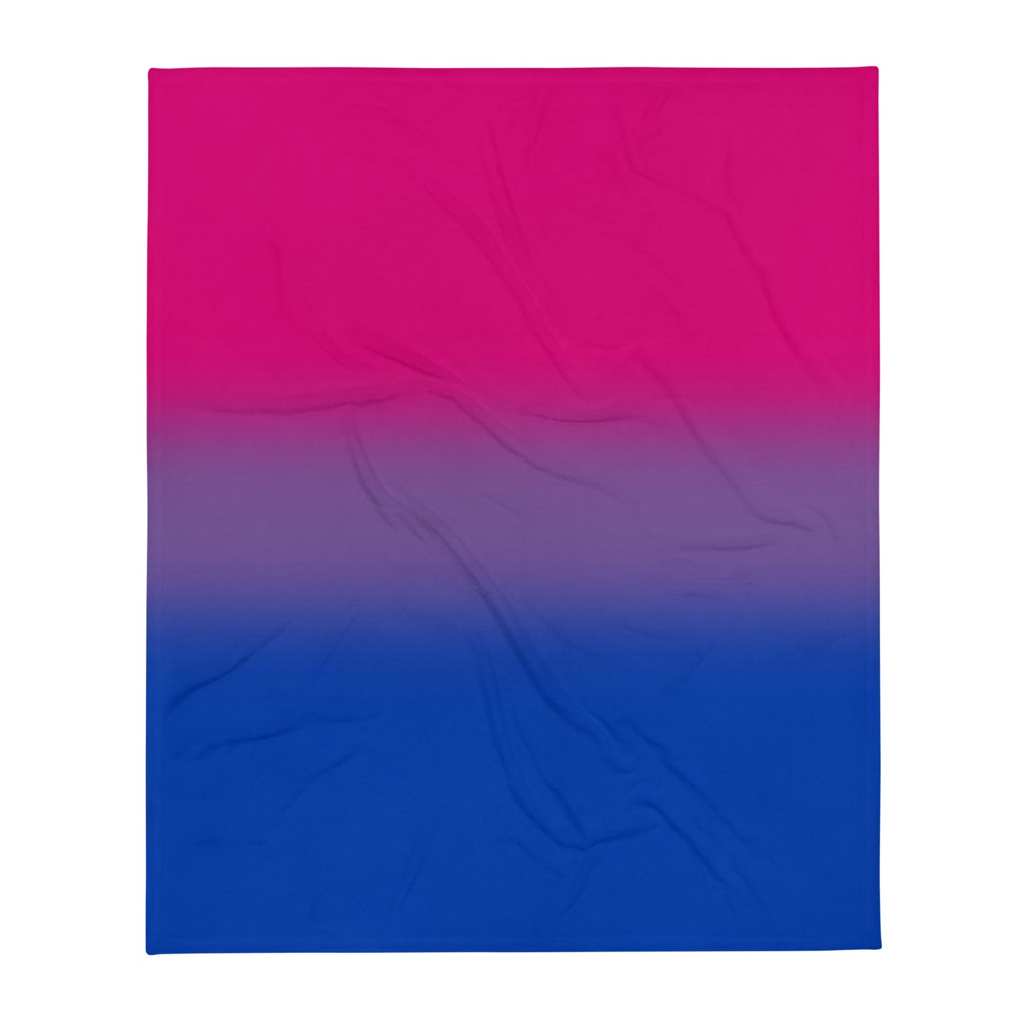 Bisexual Bi Pride Throw Blanket 50″×60″ Bisexual throw-blanket-50x60-front-654ecae11cefc