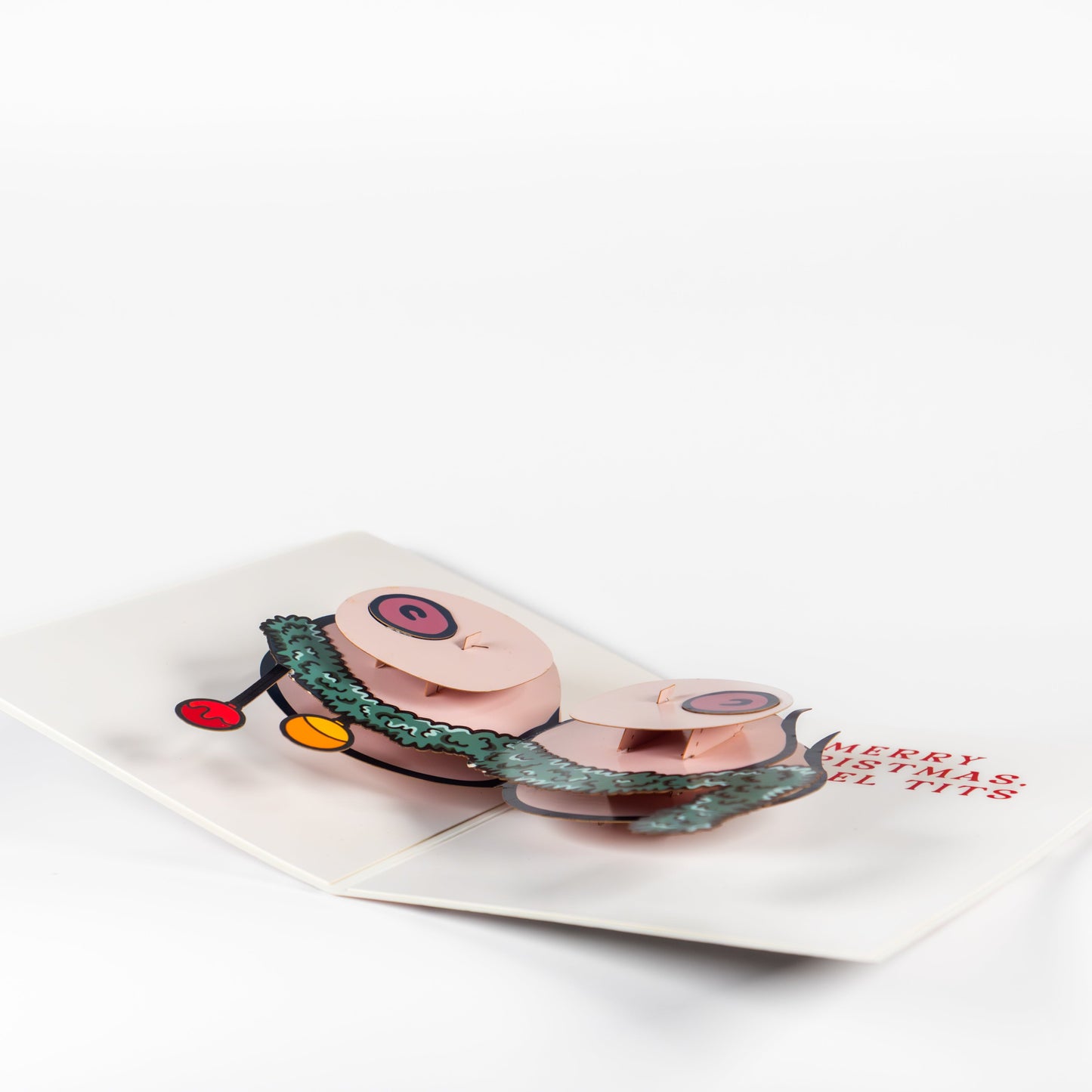 Tits The Season - Holiday Card - Pop Up tits-the-season-holiday-christmas-card-3d-pop-up-printed-lifestyle