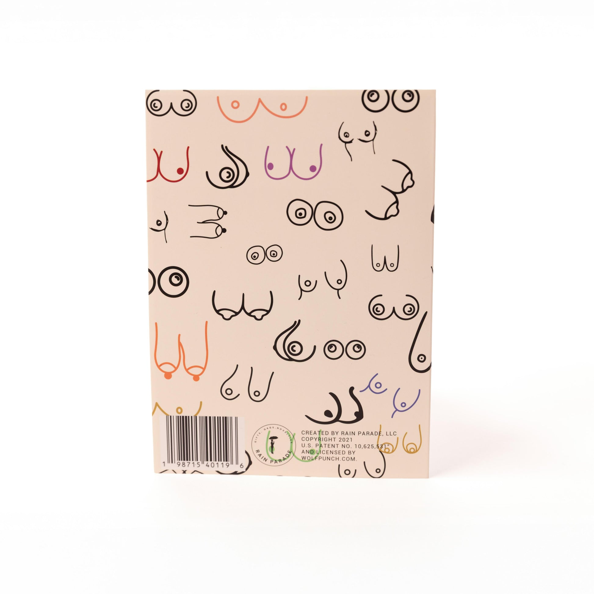 Tits Your Birthday! - Pop Up Card tits-your-birthday-pop-up-card-3d-printed-back