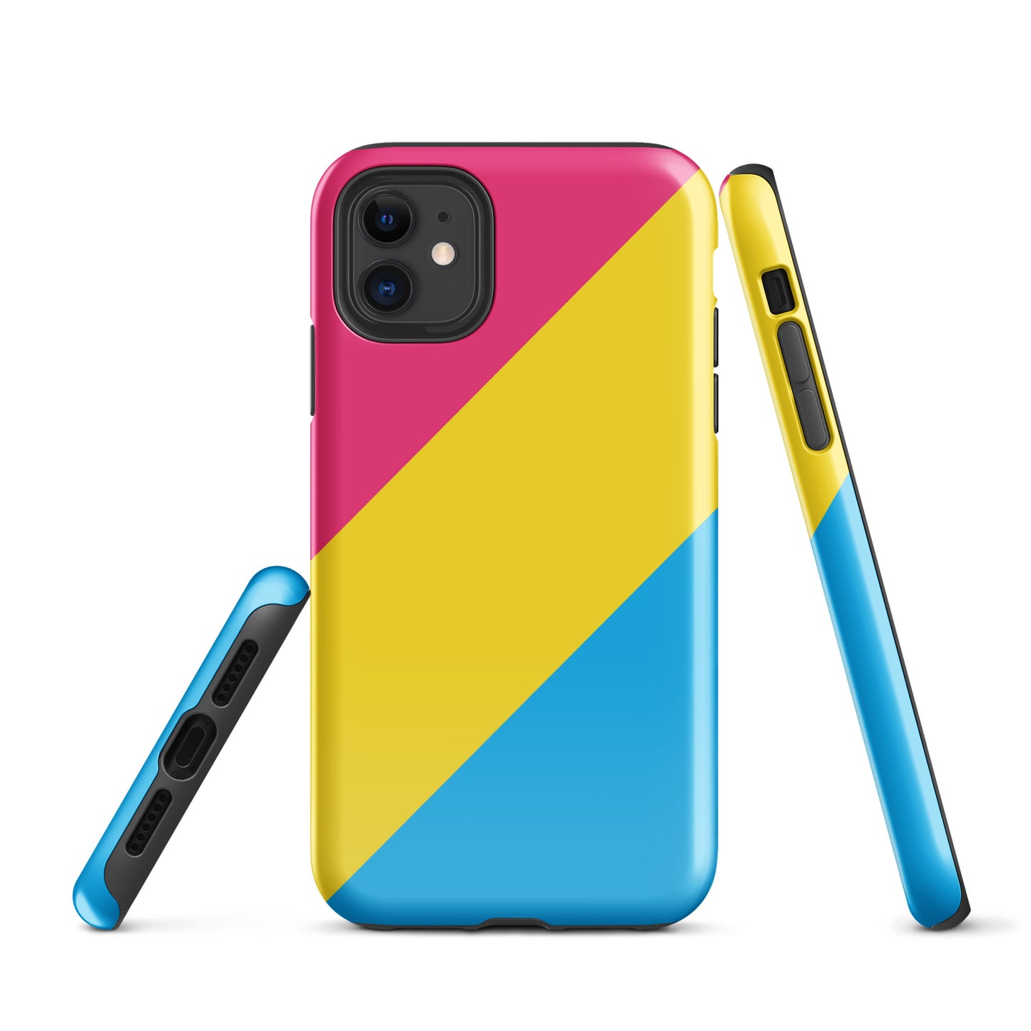 Pansexual Pan Pride Tough Cell Phone Case for Apple iPhone iPhone 11 Pansexual tough-case-for-iphone-glossy-iphone-11-front-64c05db390c22