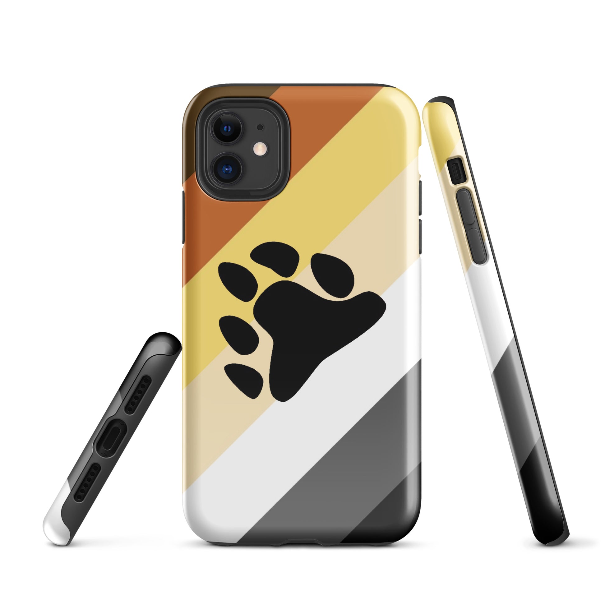 Gay Bear Pride Tough Cell Phone Case for Apple iPhone iPhone 11 Gay tough-case-for-iphone-glossy-iphone-11-front-64c05e05738bc