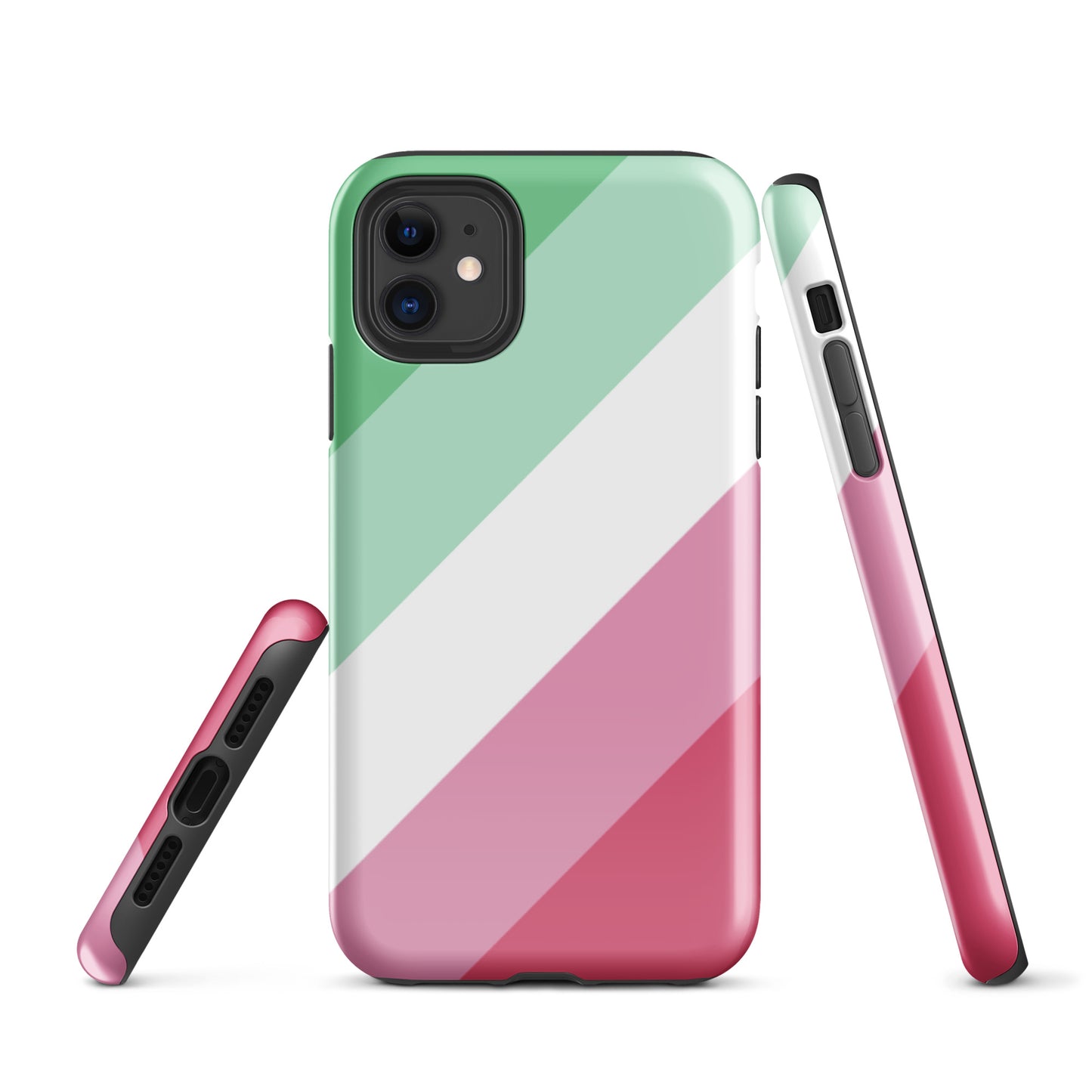 Abrosexual Pride Tough Case for Apple iPhone iPhone 11 Multi Abrosexual tough-case-for-iphone-glossy-iphone-11-front-6596d443428b6