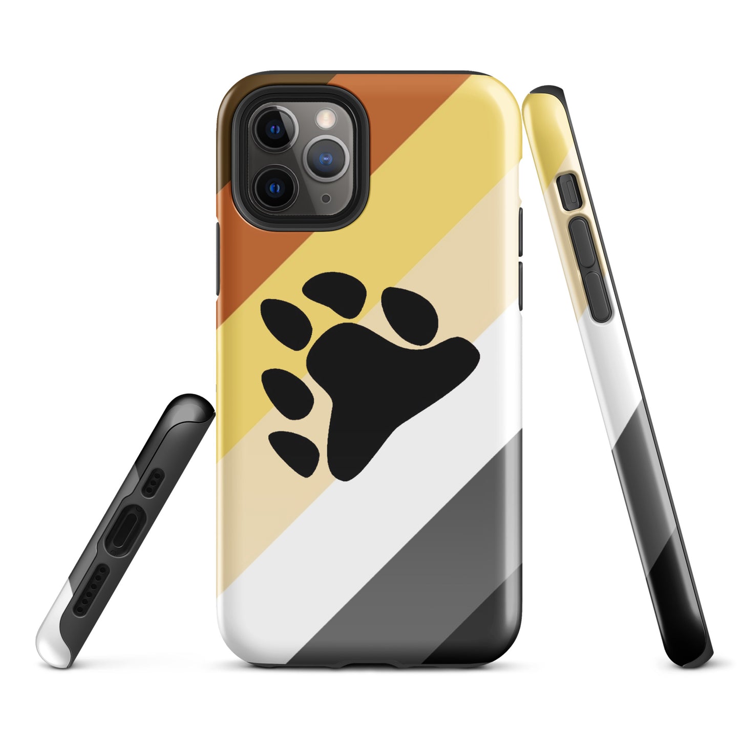 Gay Bear Pride Tough Cell Phone Case for Apple iPhone iPhone 11 Pro Gay tough-case-for-iphone-glossy-iphone-11-pro-front-64c05e0573942