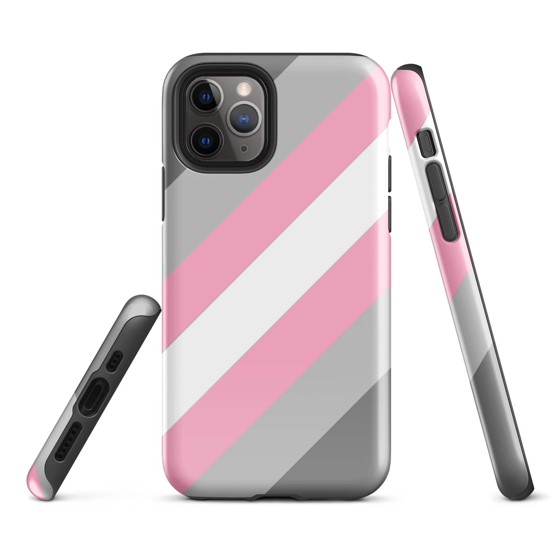 Demigirl Pride Tough Cell Phone Case for Apple iPhone iPhone 11 Pro Demigirl tough-case-for-iphone-glossy-iphone-11-pro-front-64c0621ea2149