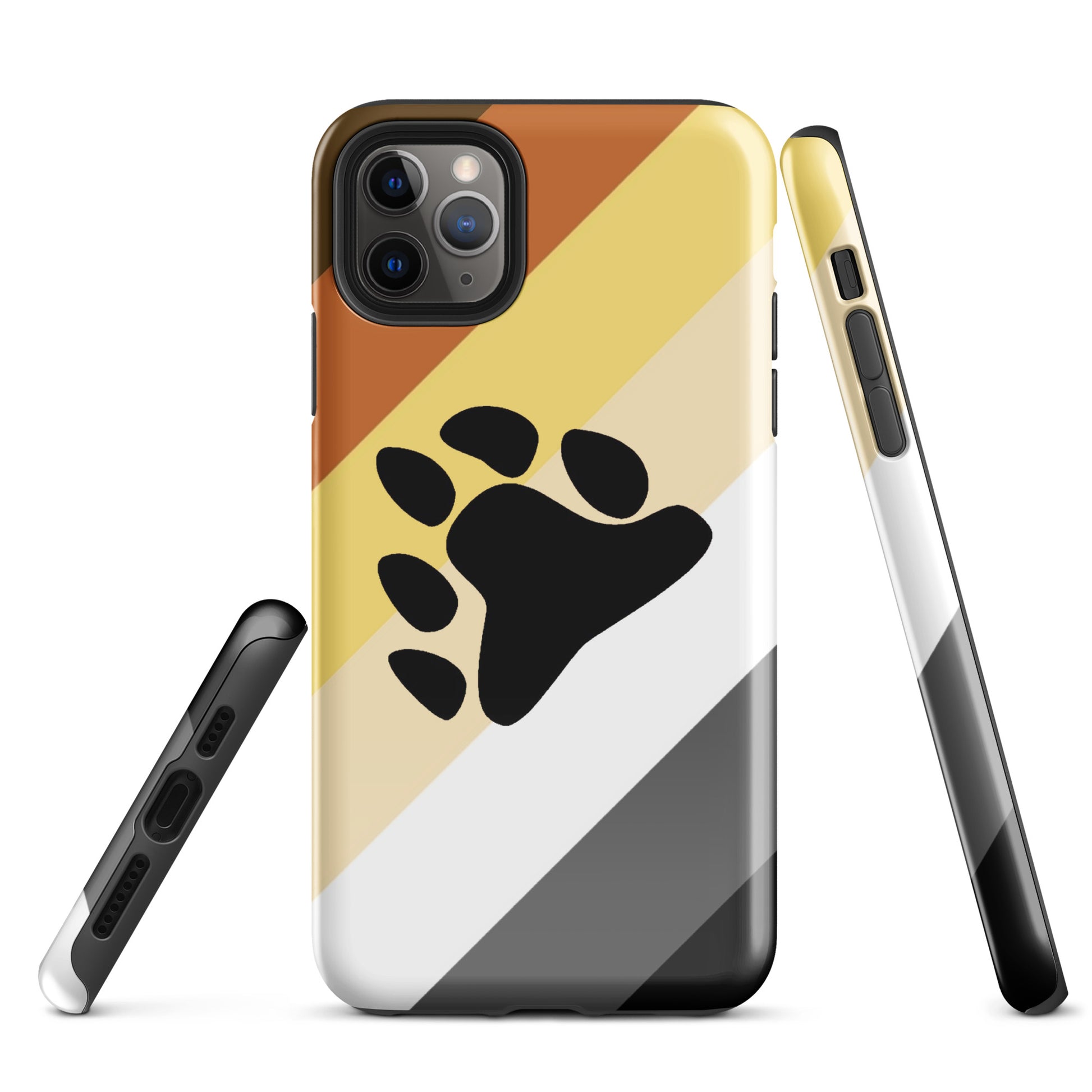 Gay Bear Pride Tough Cell Phone Case for Apple iPhone iPhone 11 Pro Max Gay tough-case-for-iphone-glossy-iphone-11-pro-max-front-64c05e05739a6