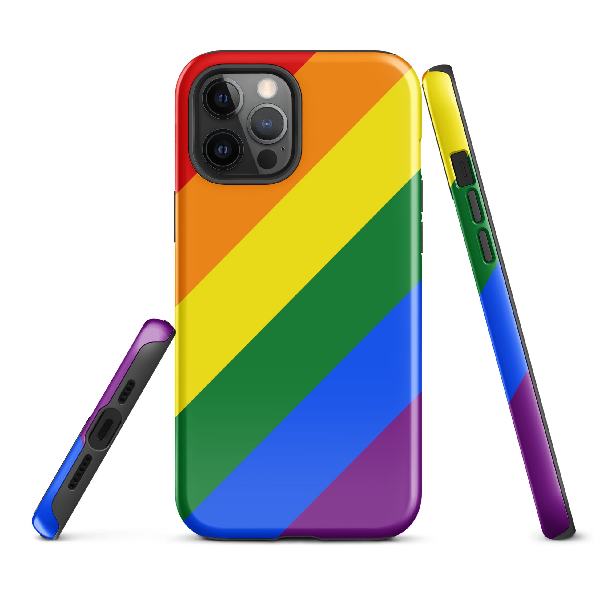 LGBTQ Pride Tough Case for Apple iPhone iPhone 12 Pro Max Pride tough-case-for-iphone-glossy-iphone-12-pro-max-front-64c05ee7c5dc7