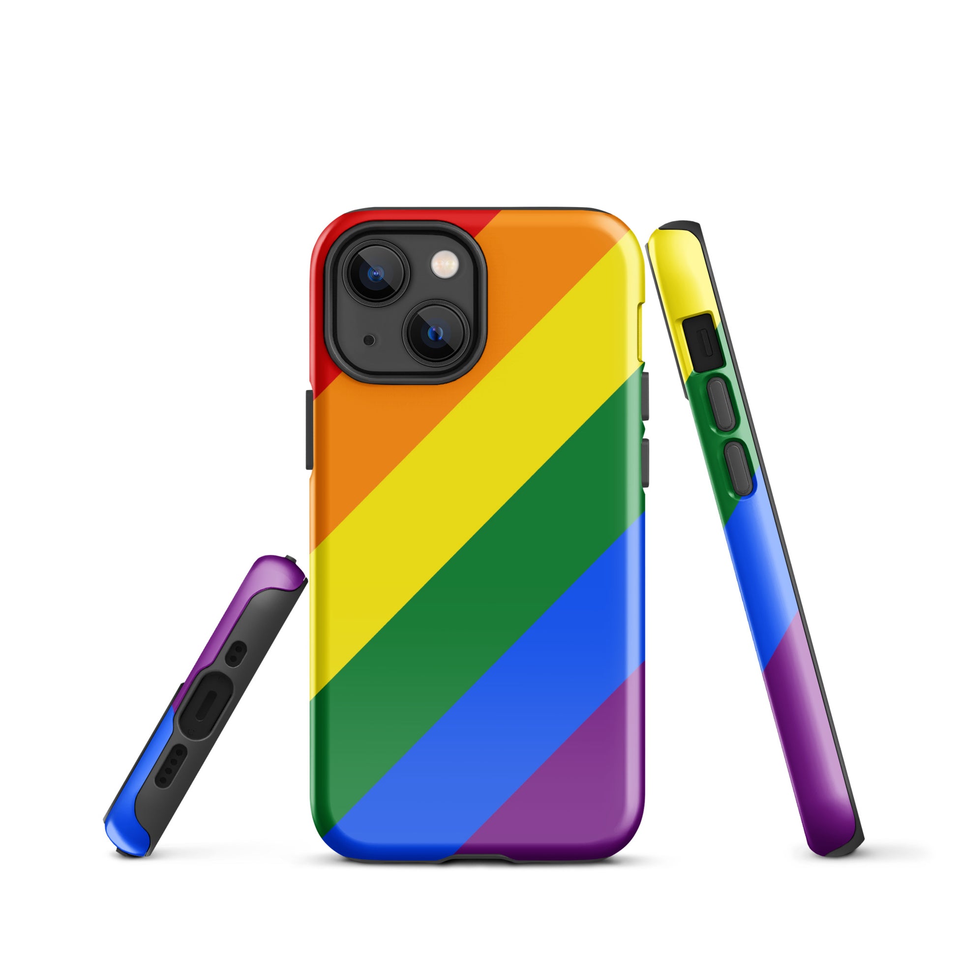 LGBTQ Pride Tough Case for Apple iPhone iPhone 13 mini Pride tough-case-for-iphone-glossy-iphone-13-mini-front-64c05ee7c5e13