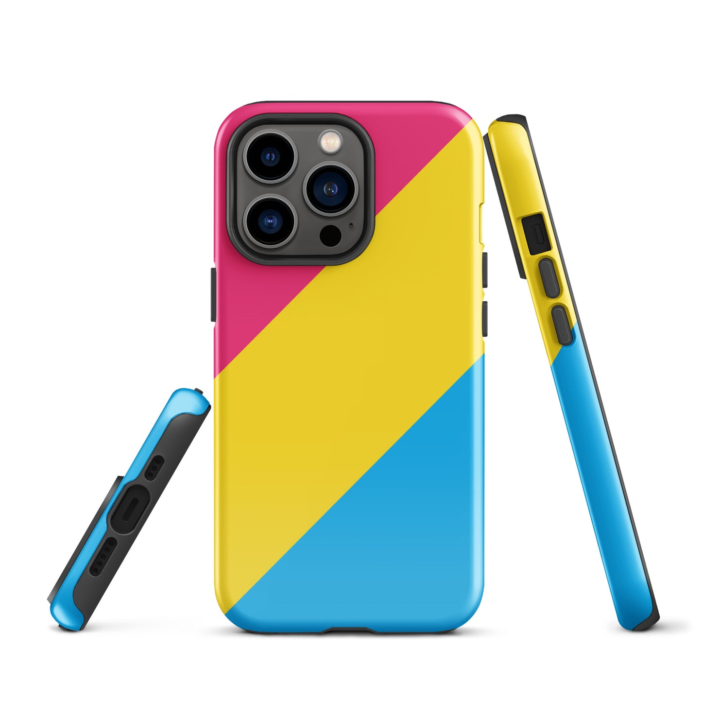 Pansexual Pan Pride Tough Cell Phone Case for Apple iPhone iPhone 13 Pro Pansexual tough-case-for-iphone-glossy-iphone-13-pro-front-64c05db391156