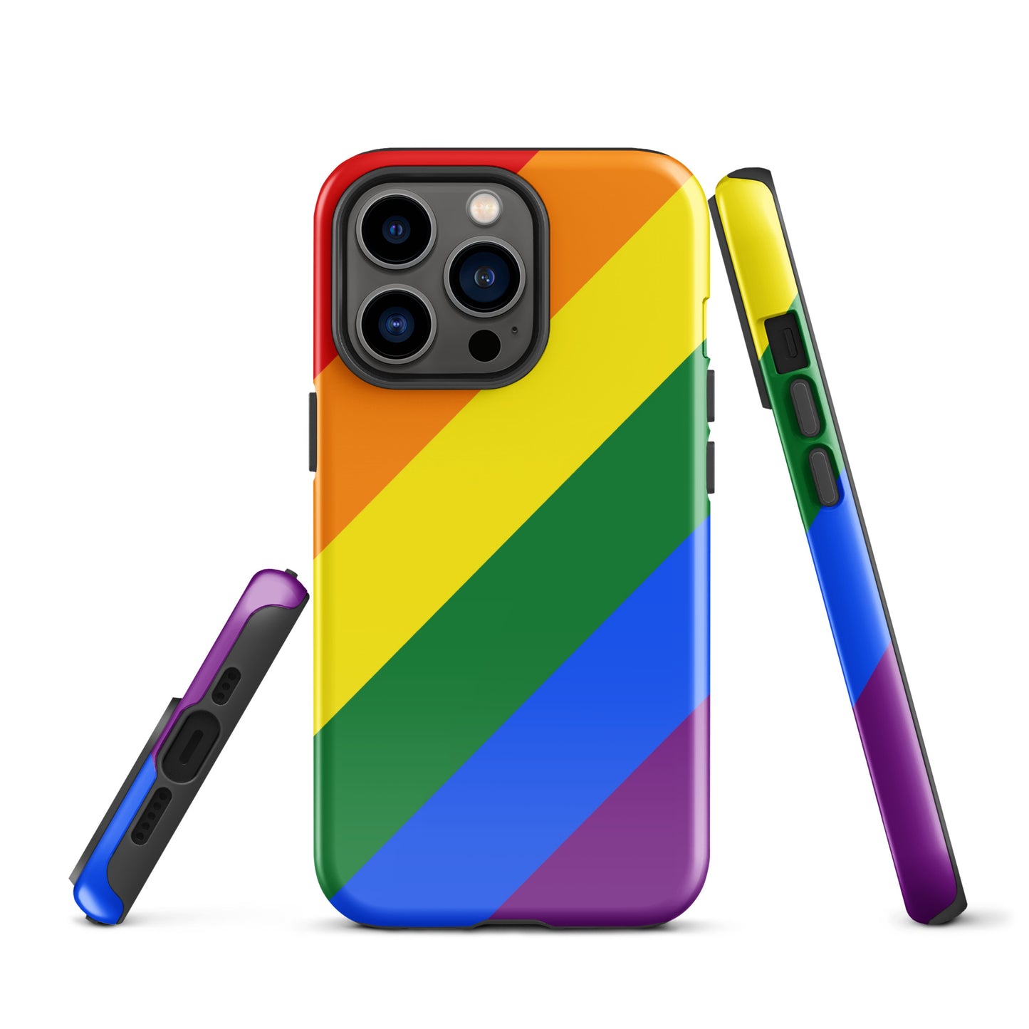 LGBTQ Pride Tough Case for Apple iPhone iPhone 13 Pro Pride tough-case-for-iphone-glossy-iphone-13-pro-front-64c05ee7c5eb1