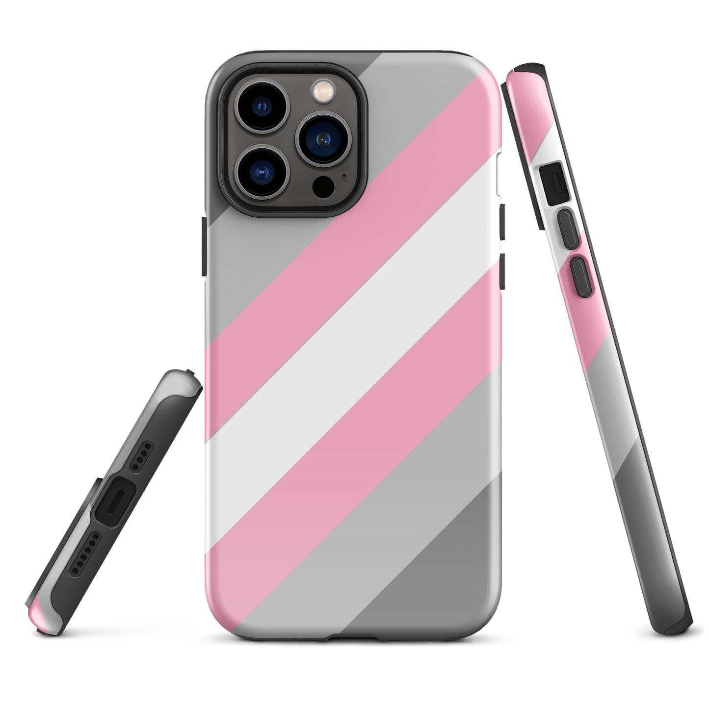 Demigirl Pride Tough Cell Phone Case for Apple iPhone iPhone 13 Pro Max Demigirl tough-case-for-iphone-glossy-iphone-13-pro-max-front-64c0621ea2459