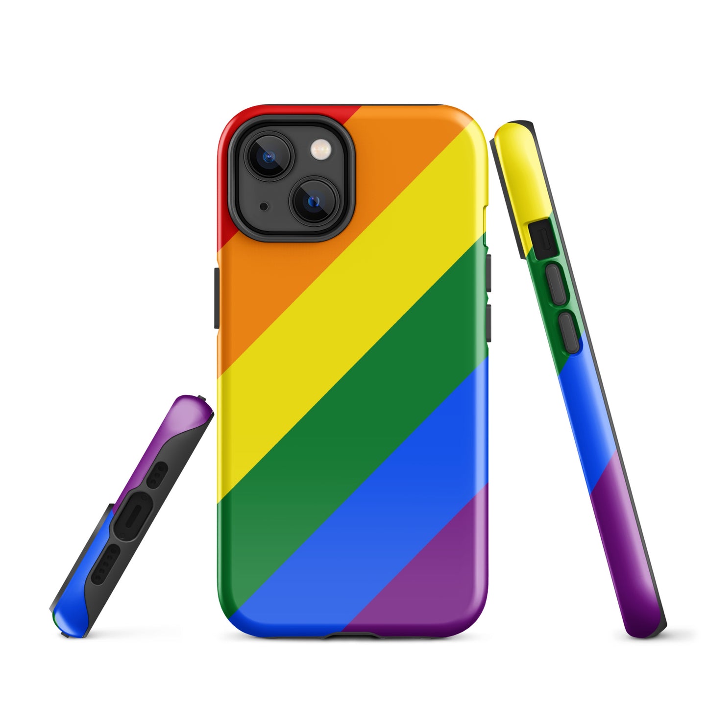 LGBTQ Pride Tough Case for Apple iPhone iPhone 14 Pride tough-case-for-iphone-glossy-iphone-14-front-64c05ee7c5f89