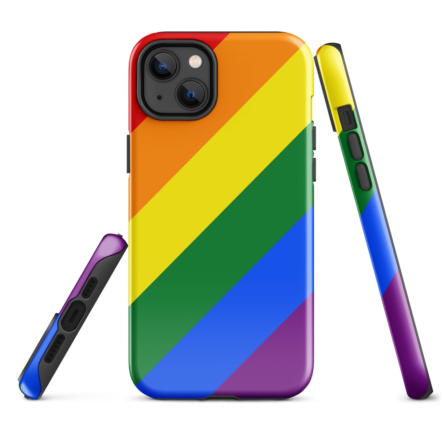 LGBTQ Pride Tough Case for Apple iPhone iPhone 14 Plus Pride tough-case-for-iphone-glossy-iphone-14-plus-front-64c05ee7c6015