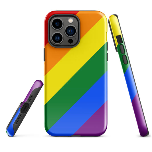 LGBTQ Pride Tough Case for Apple iPhone iPhone 14 Pro Max Pride tough-case-for-iphone-glossy-iphone-14-pro-max-front-64c05ee7c4e7b