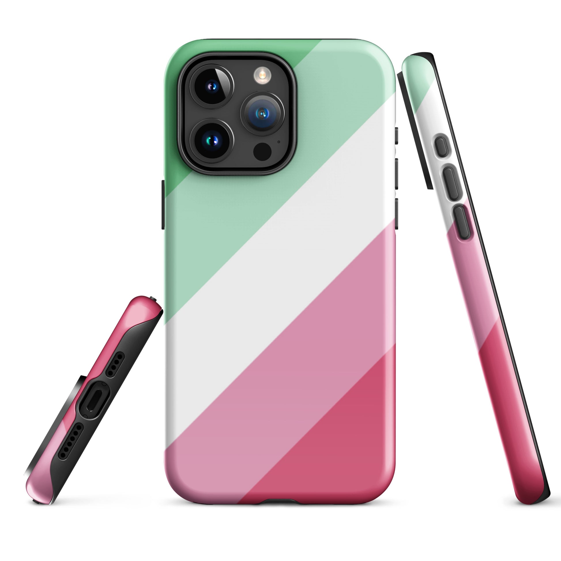 Abrosexual Pride Tough Case for Apple iPhone iPhone 15 Pro Max Multi Abrosexual tough-case-for-iphone-glossy-iphone-15-pro-max-front-6596d44341bb5