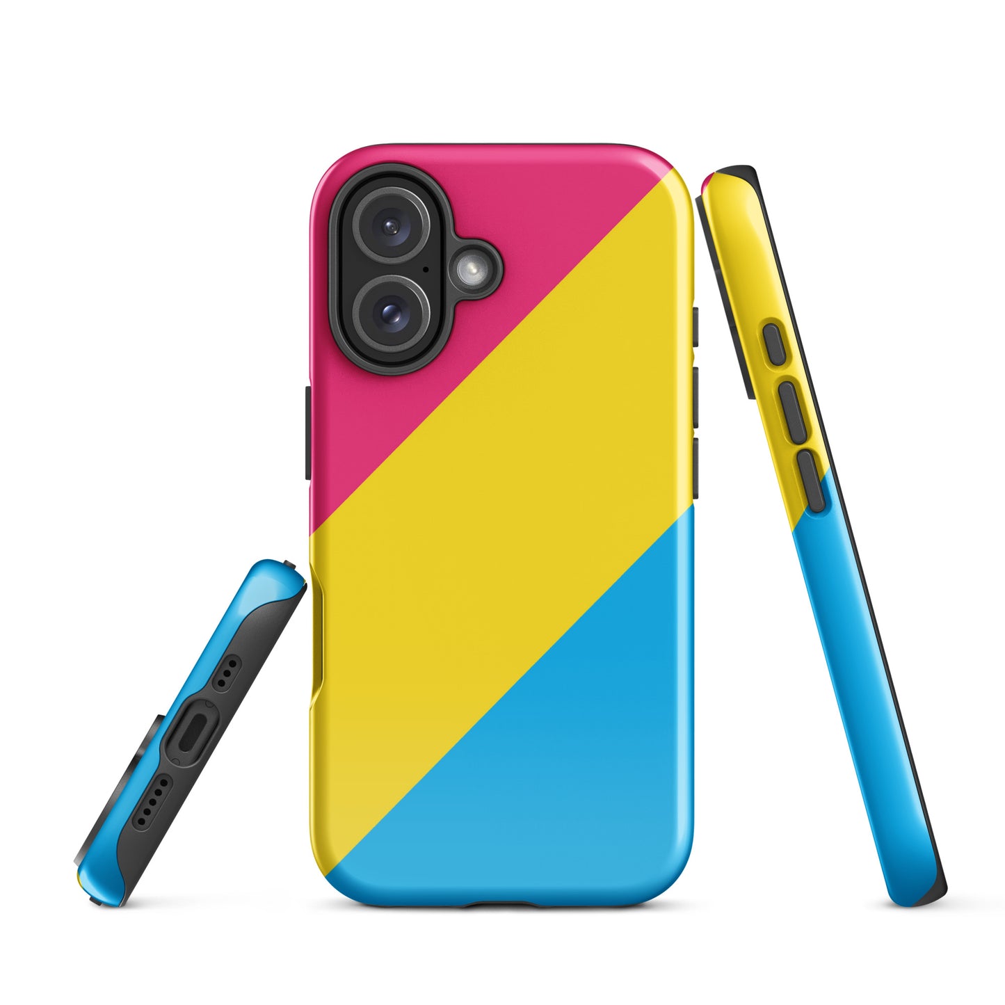 Pansexual Pan Pride Tough Cell Phone Case for Apple iPhone iPhone 16 Pansexual tough-case-for-iphone-glossy-iphone-16-front-674cd24b829ac