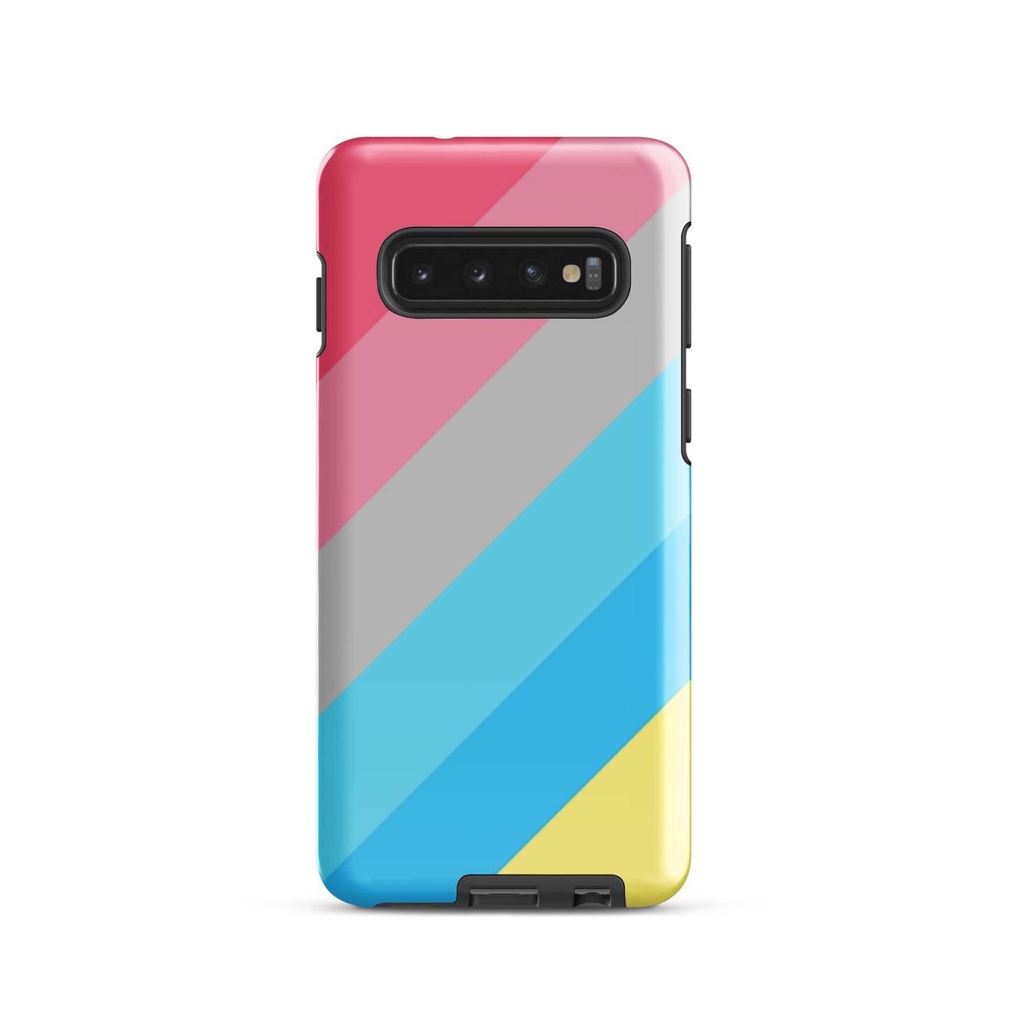 Genderflux Pride Tough Cell Phone Case for Samsung Galaxy Samsung Galaxy S10 Genderflux tough-case-for-samsung-glossy-samsung-galaxy-s10-front-64ceec9f3e81a