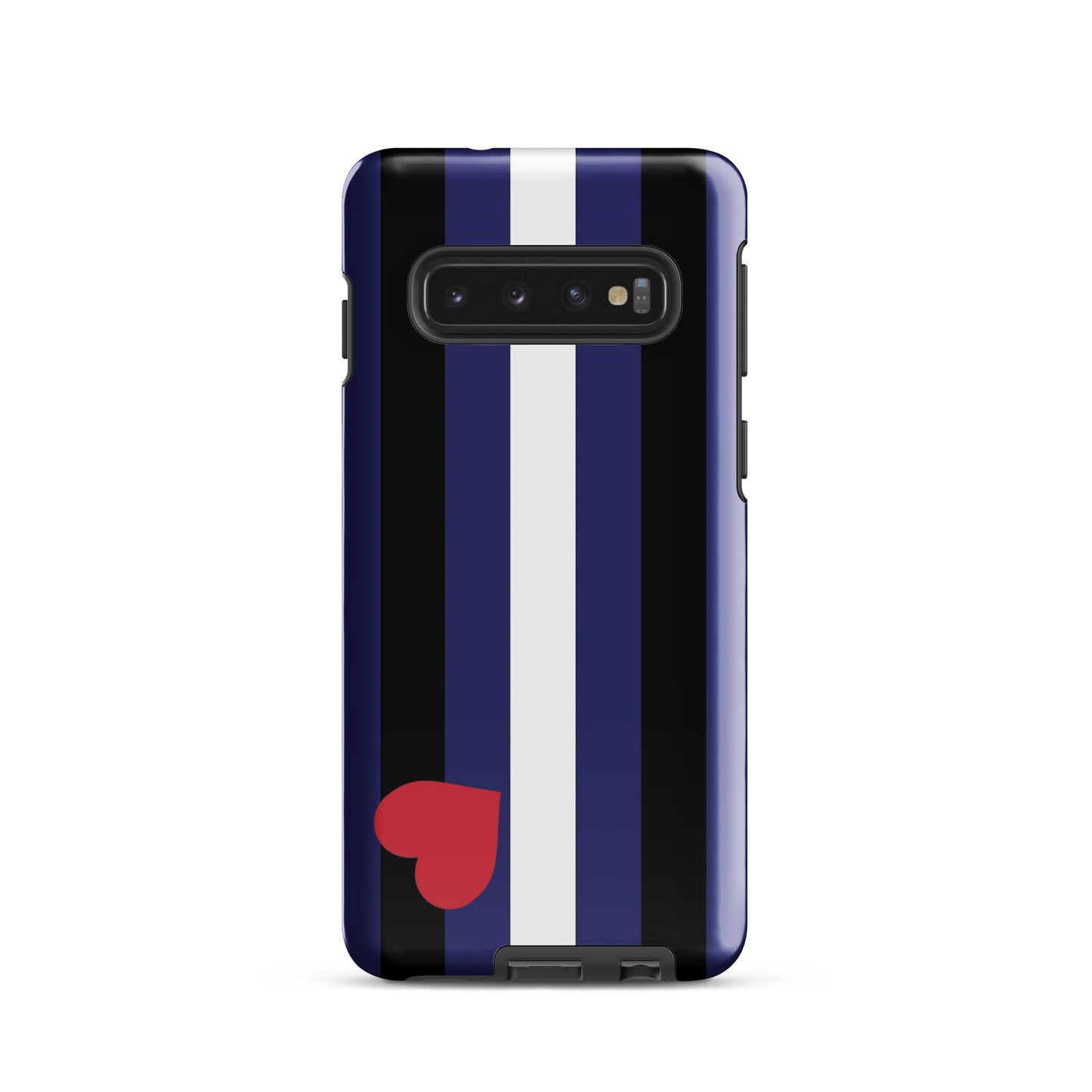 Leather Pride Flag Tough Cell Phone Case for Samsung Galaxy Samsung Galaxy S10 tough-case-for-samsung-glossy-samsung-galaxy-s10-front-64ceeddd6d888