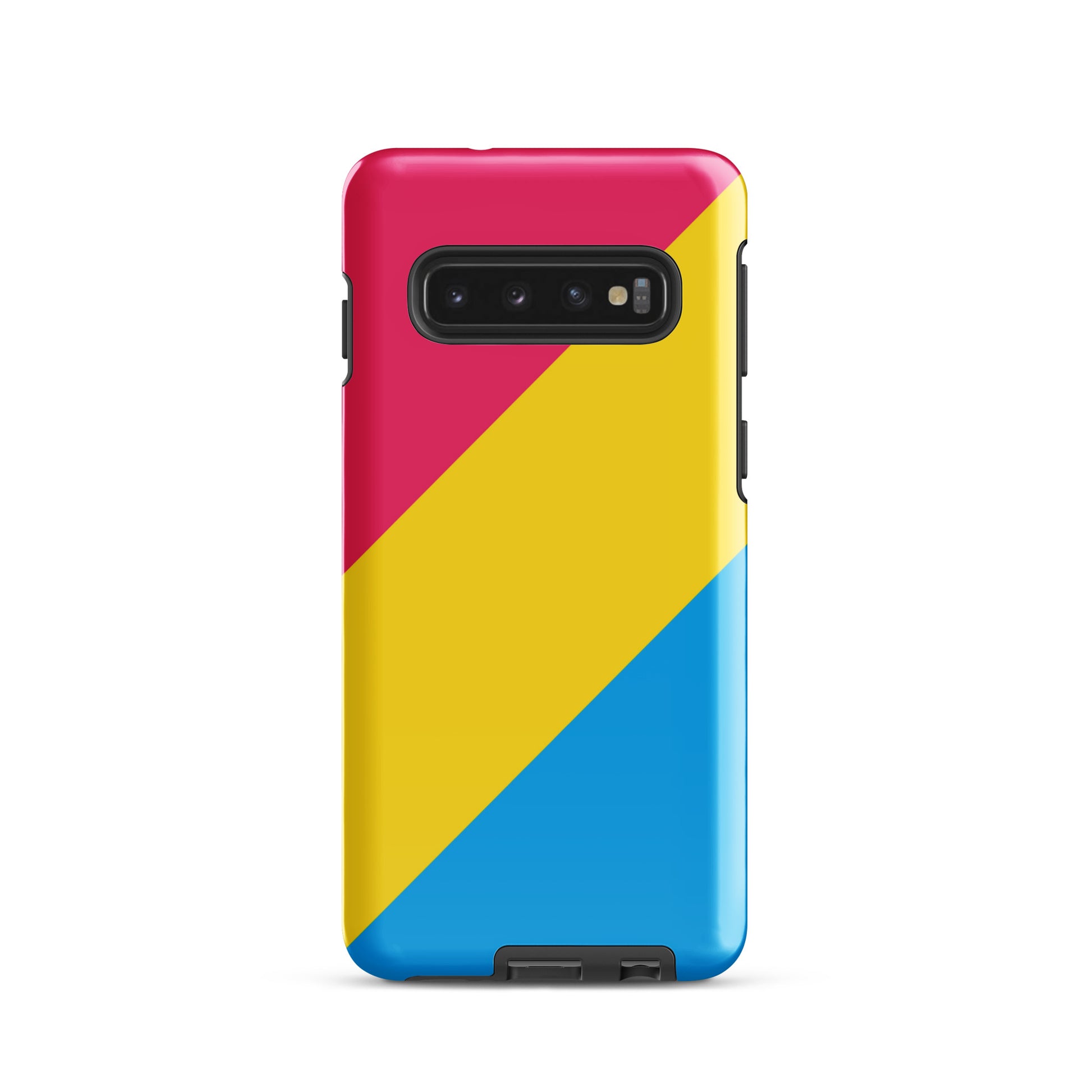 Pansexual Pan Pride Tough Cell Phone Case for Samsung Galaxy Samsung Galaxy S10 Pansexual tough-case-for-samsung-glossy-samsung-galaxy-s10-front-64ceef469aab9